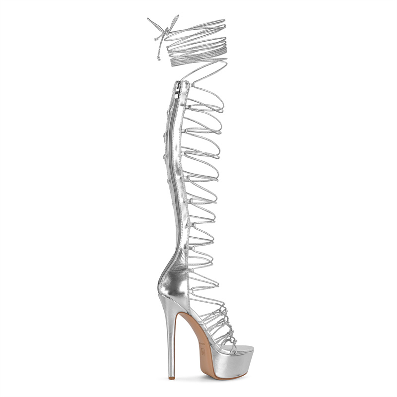 Sandali gladiatore con plateau - Sandal Strappy Heeled recensione e prezzo