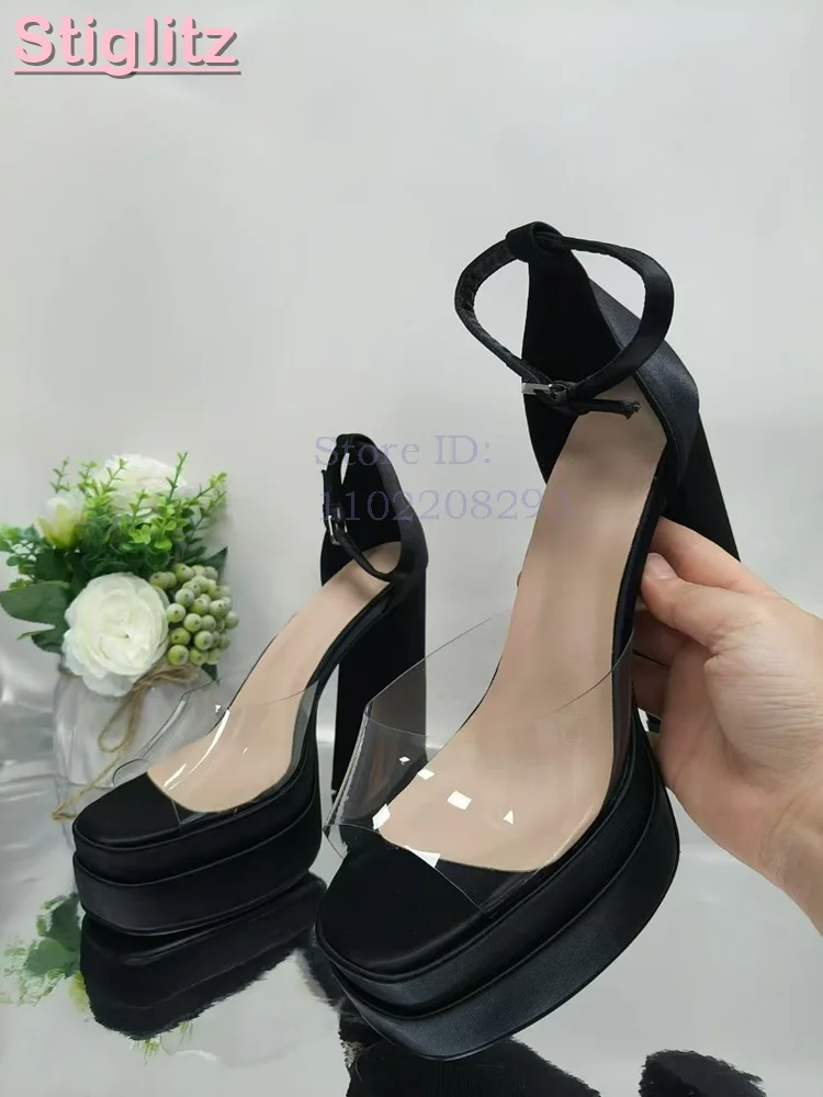 Sandali con tacco grosso in ra - Sandal Strappy Heeled recensione e prezzo