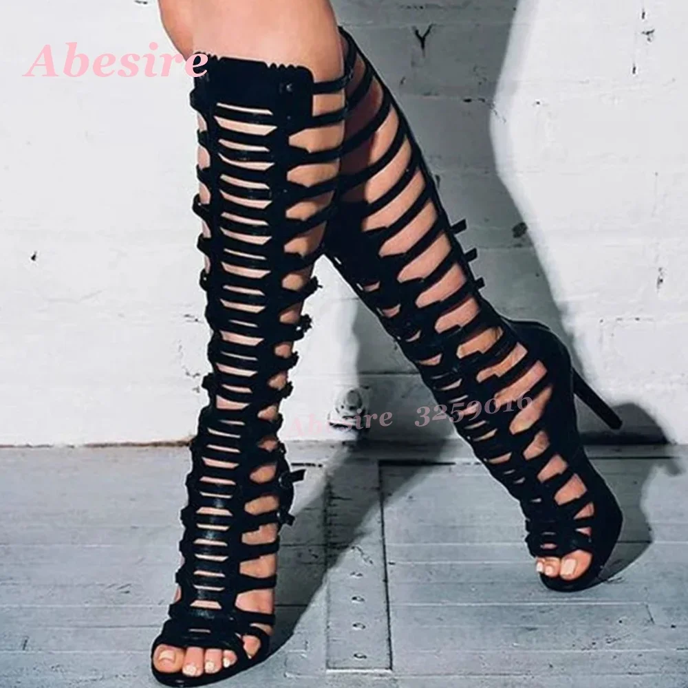 Sandali Estivi Peep Toe con Mu - Sandal Strappy Heeled recensione e prezzo