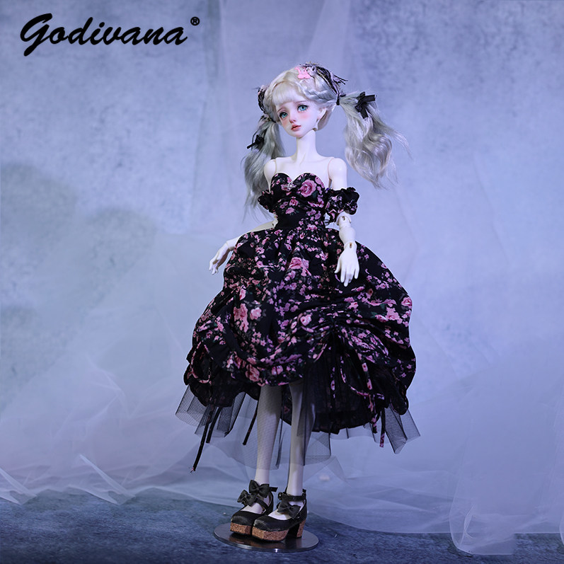 Abito per bambola BJD 1/4, bas - Midi Skirt Floral recensione e prezzo