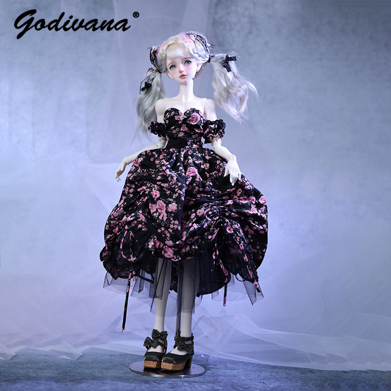 Abito per bambola BJD 1/4, bas - Midi Skirt Floral recensione e prezzo